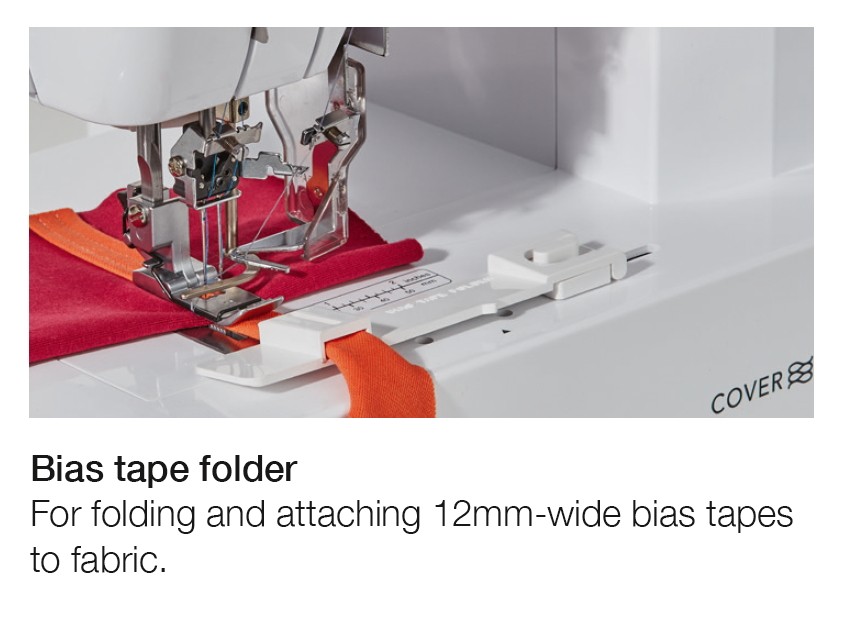 7222SA222cv Bias tape folder- brother cv3440_cv3550