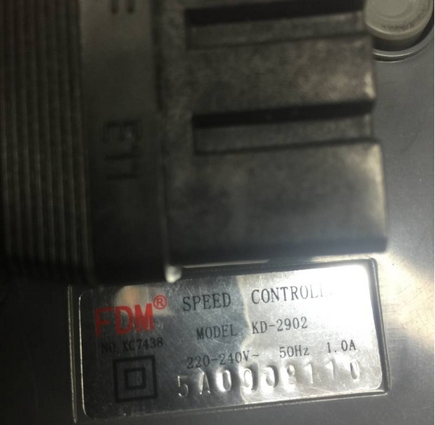 Brother KD 2902 nožni reostat za brother BQ17 2104D Slika 3