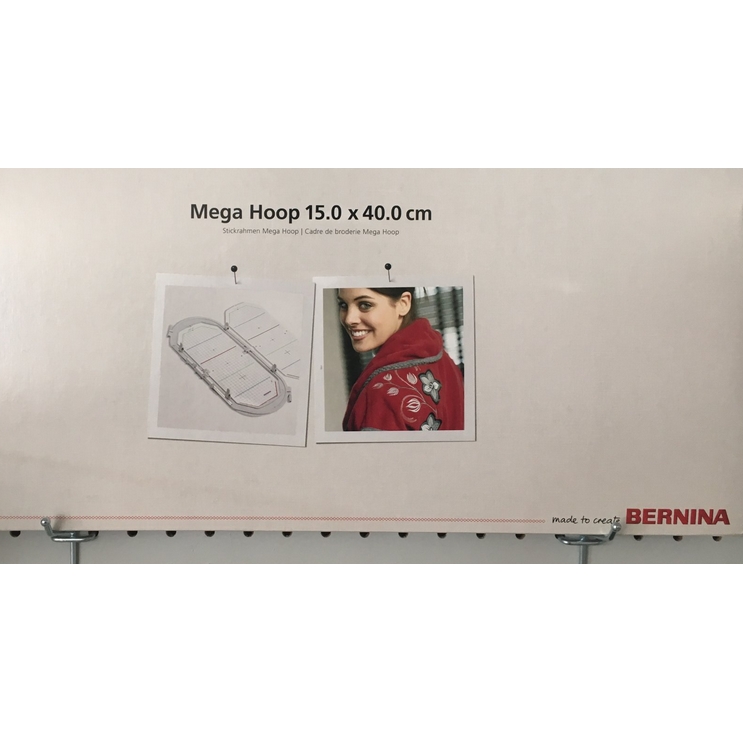 BERNINA MEGA HOOP štik okvir klizni 150x400mm u 3 pozicije Slika 2