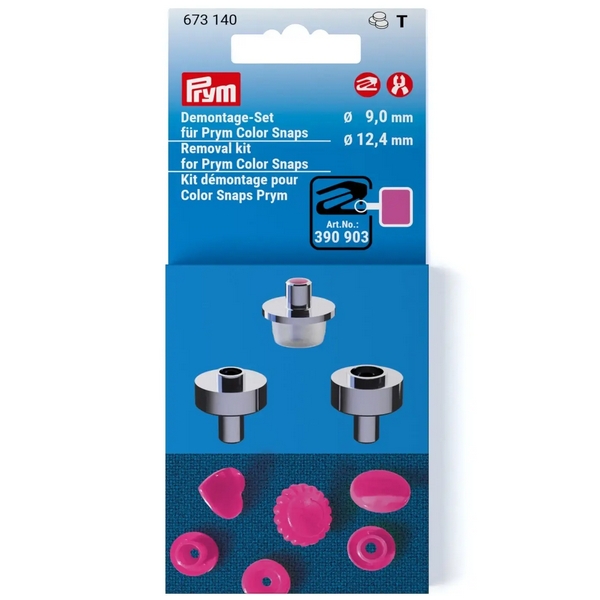 Alat za demontažu plastičnih Color Snaps drukera od 9 i 12 4mm za Prym VARIO CREATIV TOOL prešu
