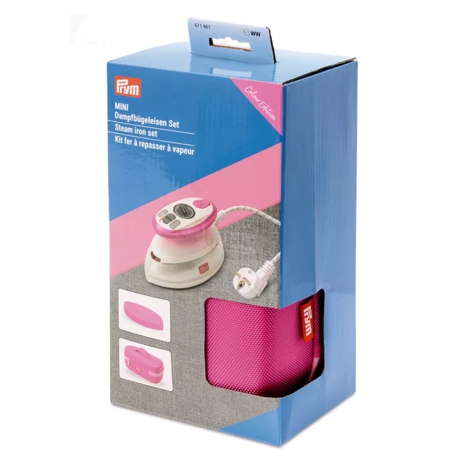 Set MINI putno GLAČALO Pink Prym sa TORBOM i slikonskom podlogom Slika 4