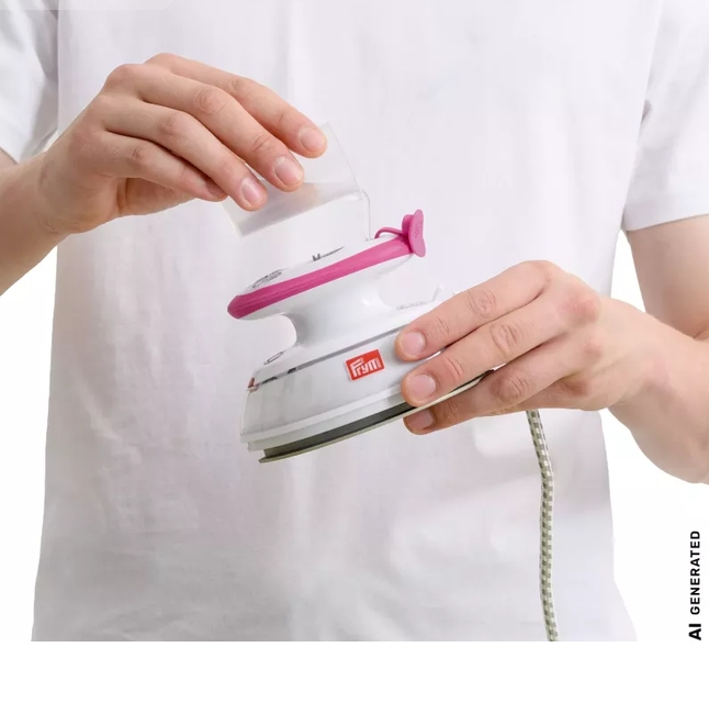 Set MINI putno GLAČALO Pink Prym sa TORBOM i slikonskom podlogom Slika 6