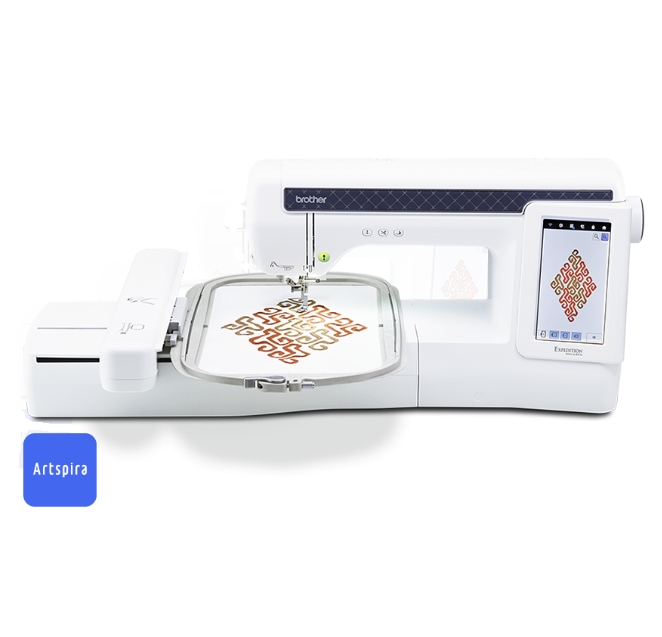 Brother BX1e POKLON PEDesign Plus2 basic PC embroidery software